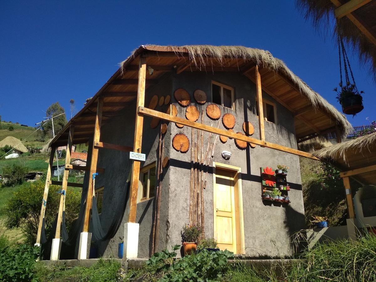Turismo Comunitario La Esperanza Villa Hacienda Colta ภายนอก รูปภาพ