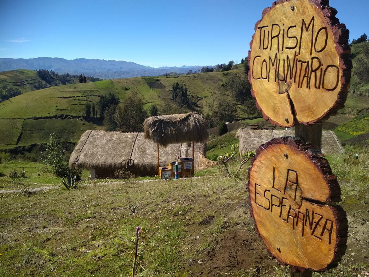 Turismo Comunitario La Esperanza Villa Hacienda Colta ภายนอก รูปภาพ